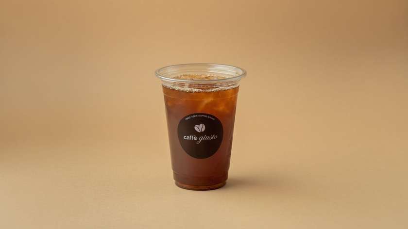 Iced dark latte S