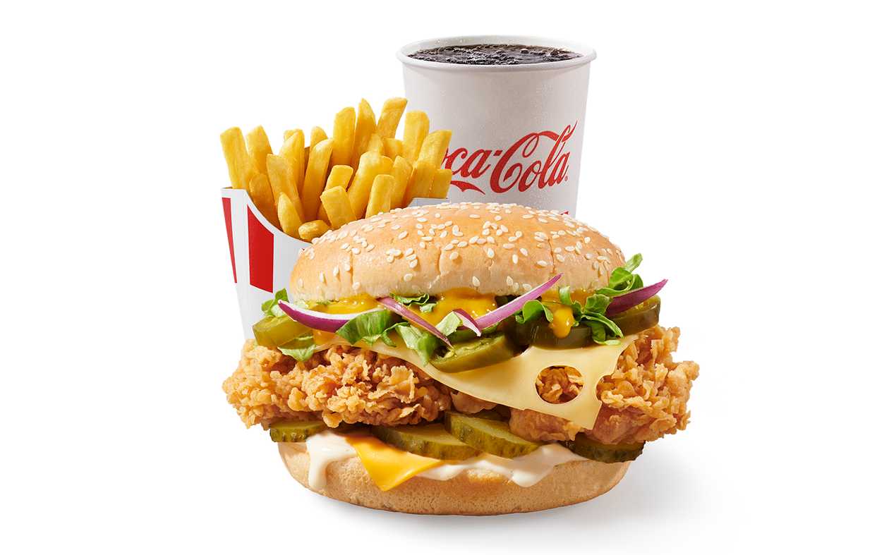 Meniu real burger picant