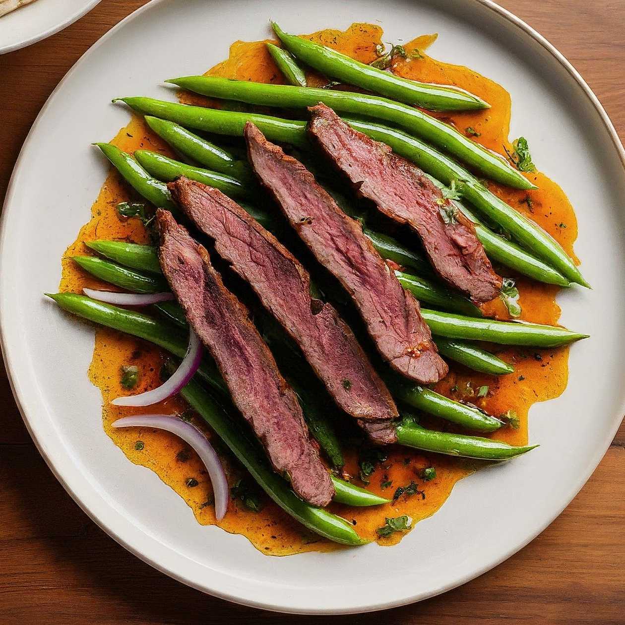 74.Crispy garlic lamb