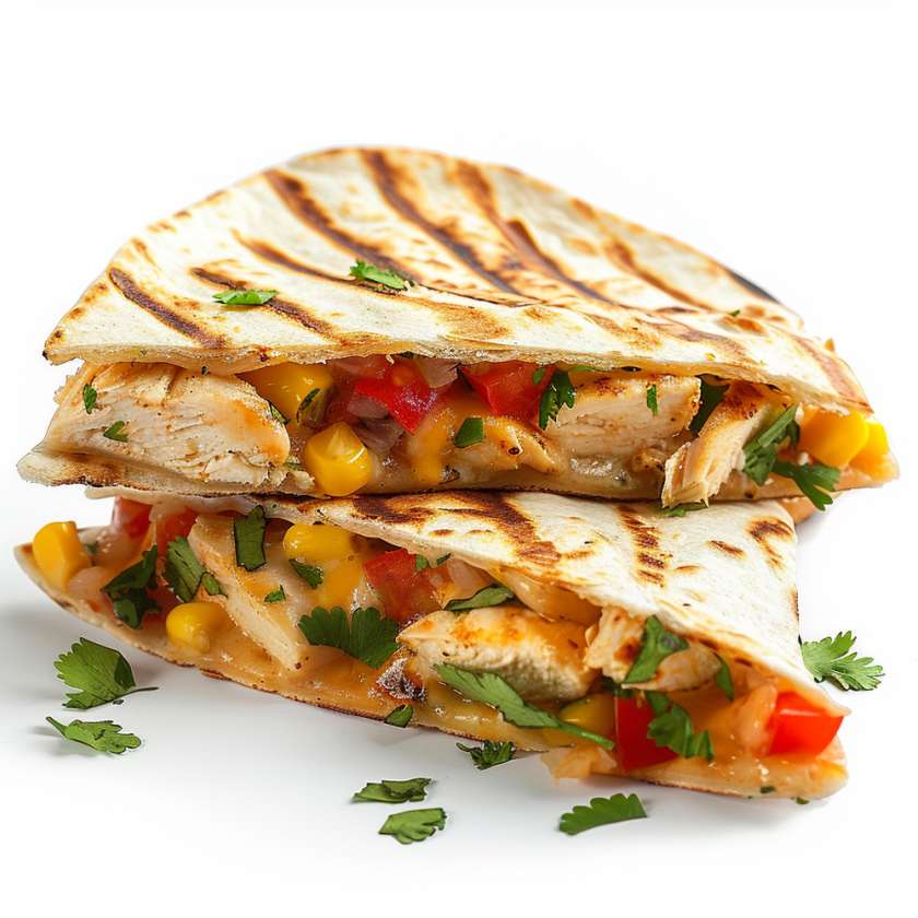Chicken tortilla (folded)
