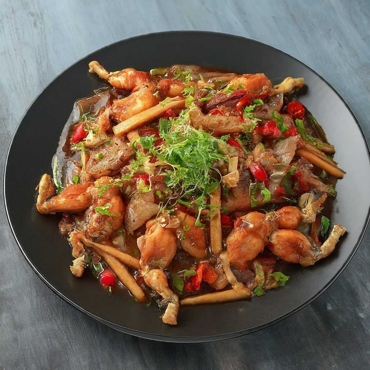 123.Hong Kong frog legs