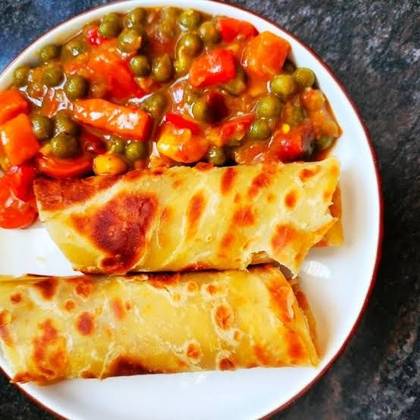 Minji Stew served with chapati