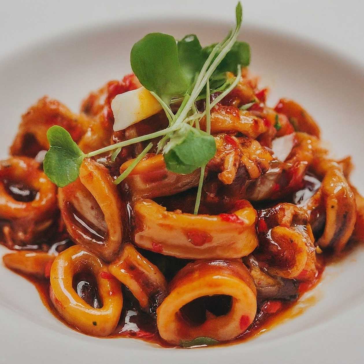 121.Sweet chilli squid