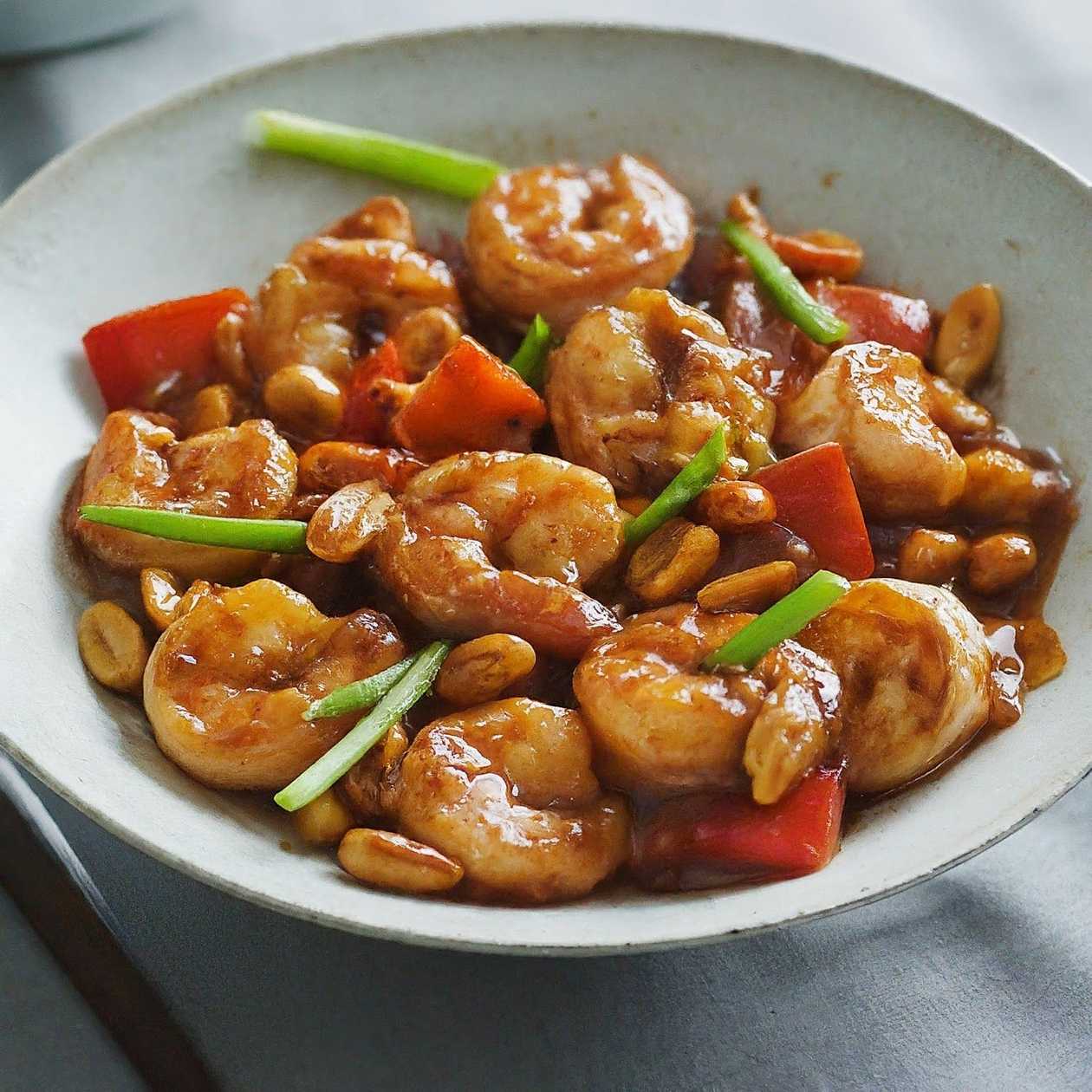 110.Kung-Pow prawns