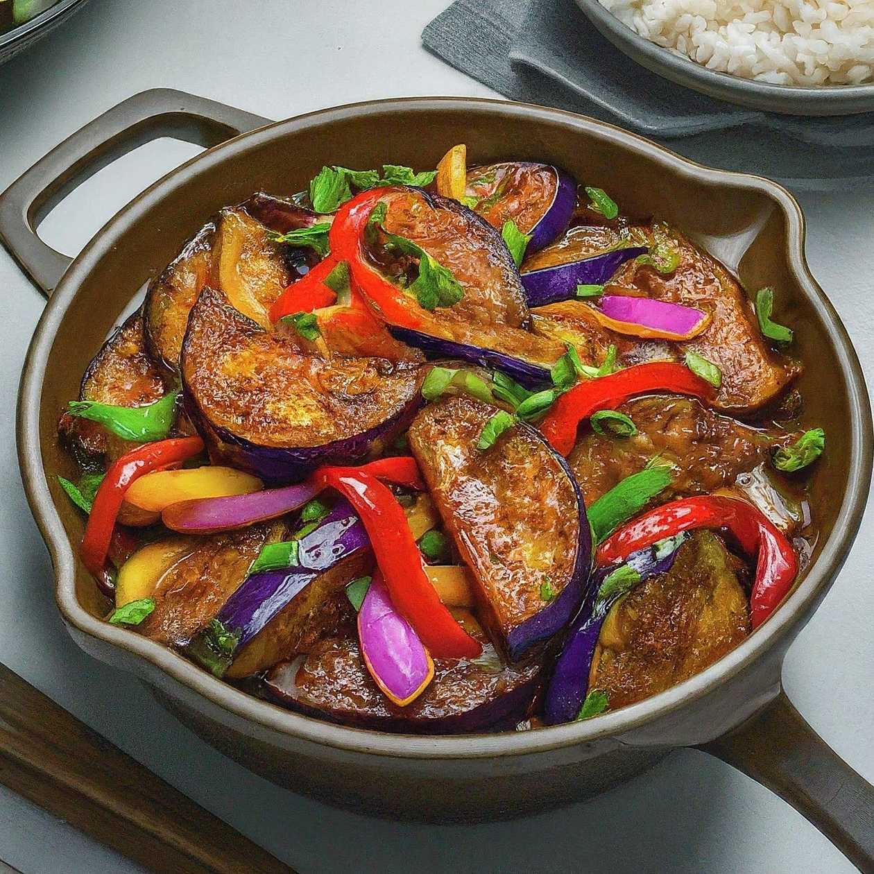 93.Garlic Eggplant