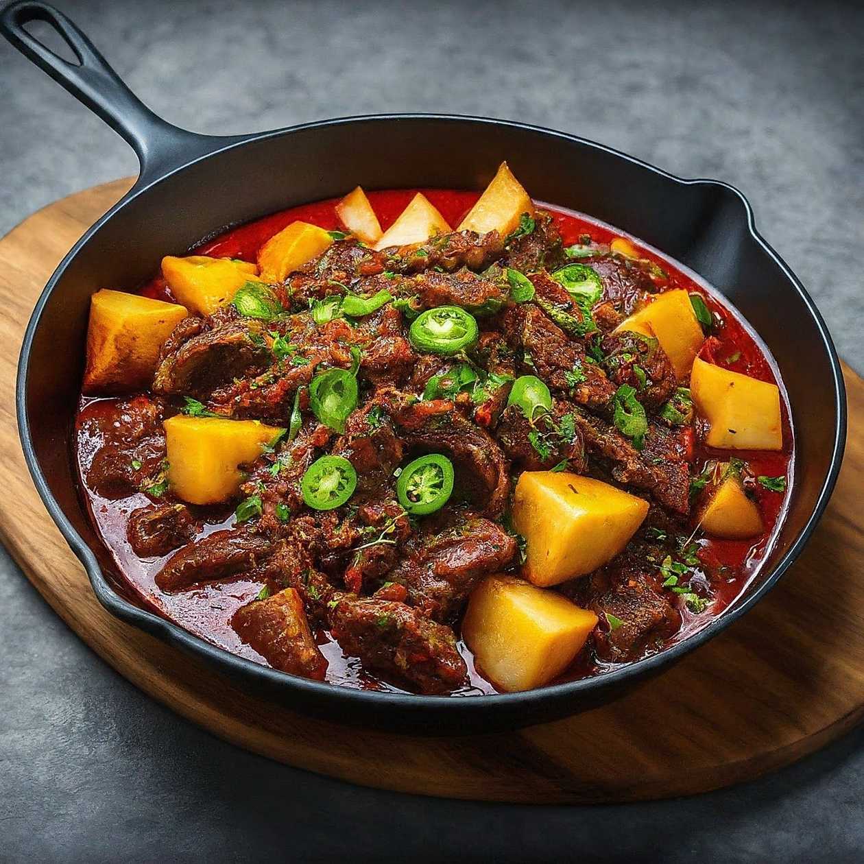 82.Crispy Beef With Potato