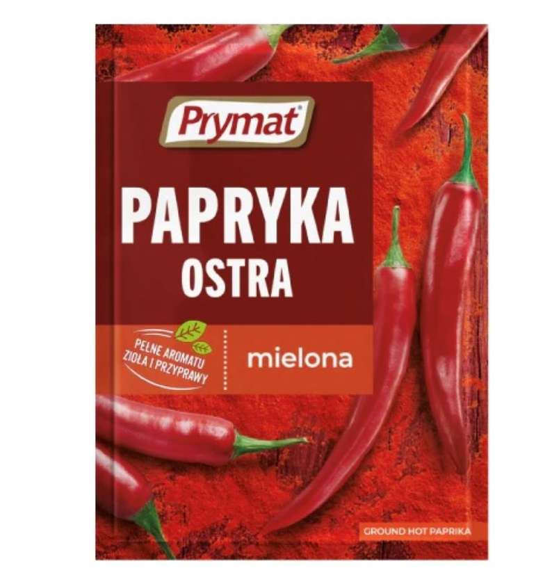 Молотая острая паприка 20г "Prymat"