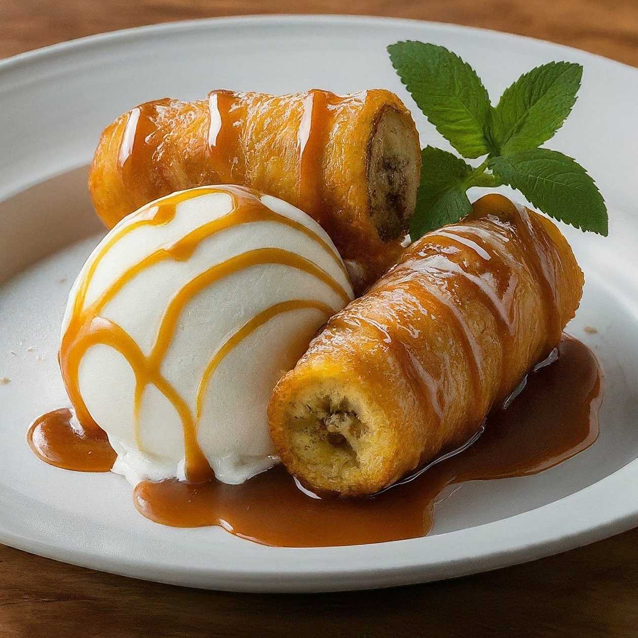 151.Fried Banana Roll