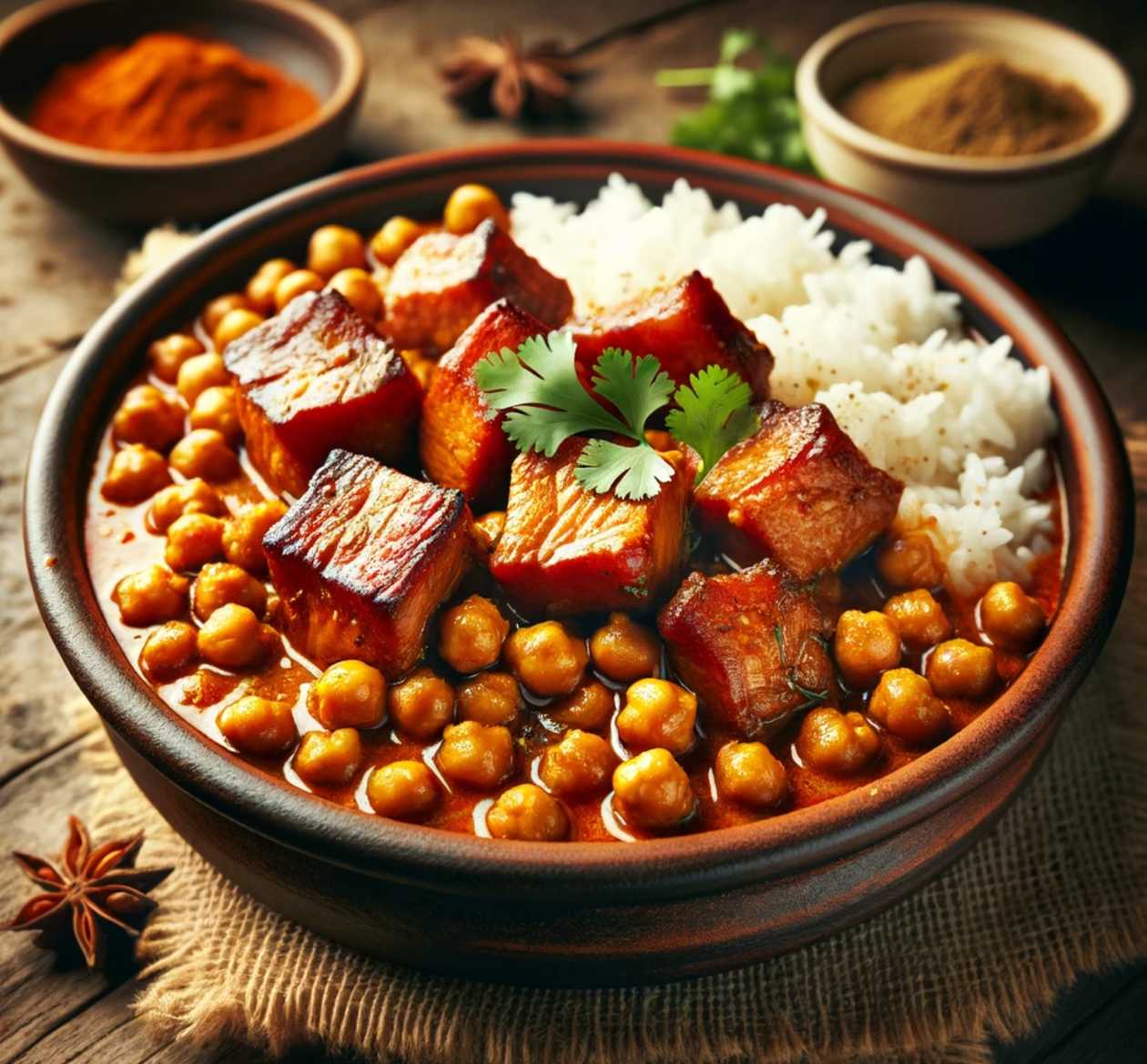 Pork channa