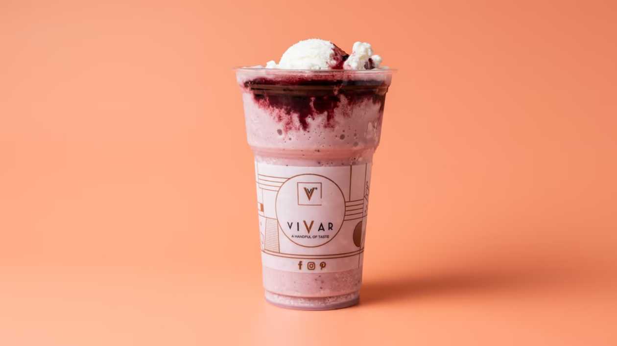 Blueberry Milkshake