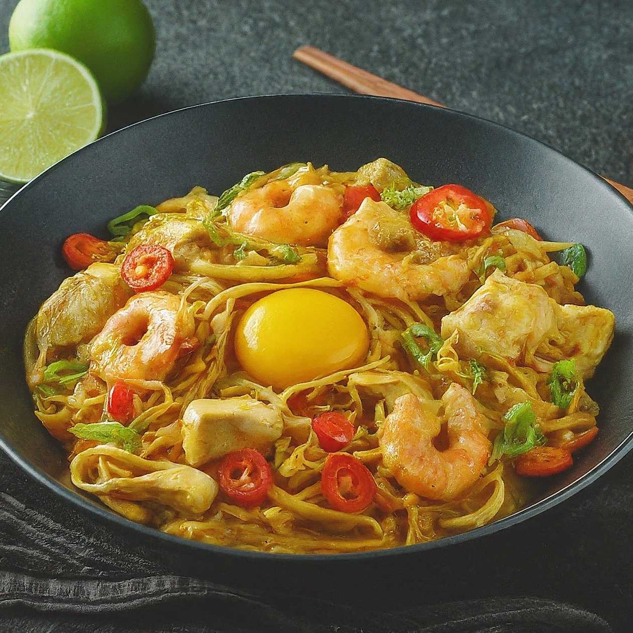 144.Singapoore Rice Noodles