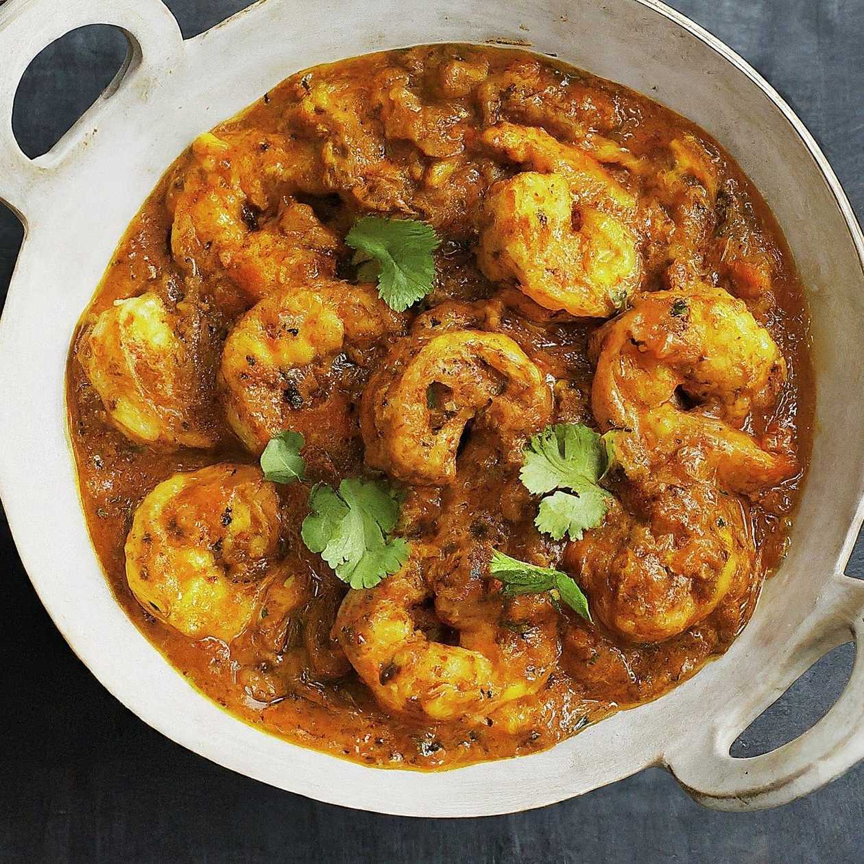 Prawns tikka masala