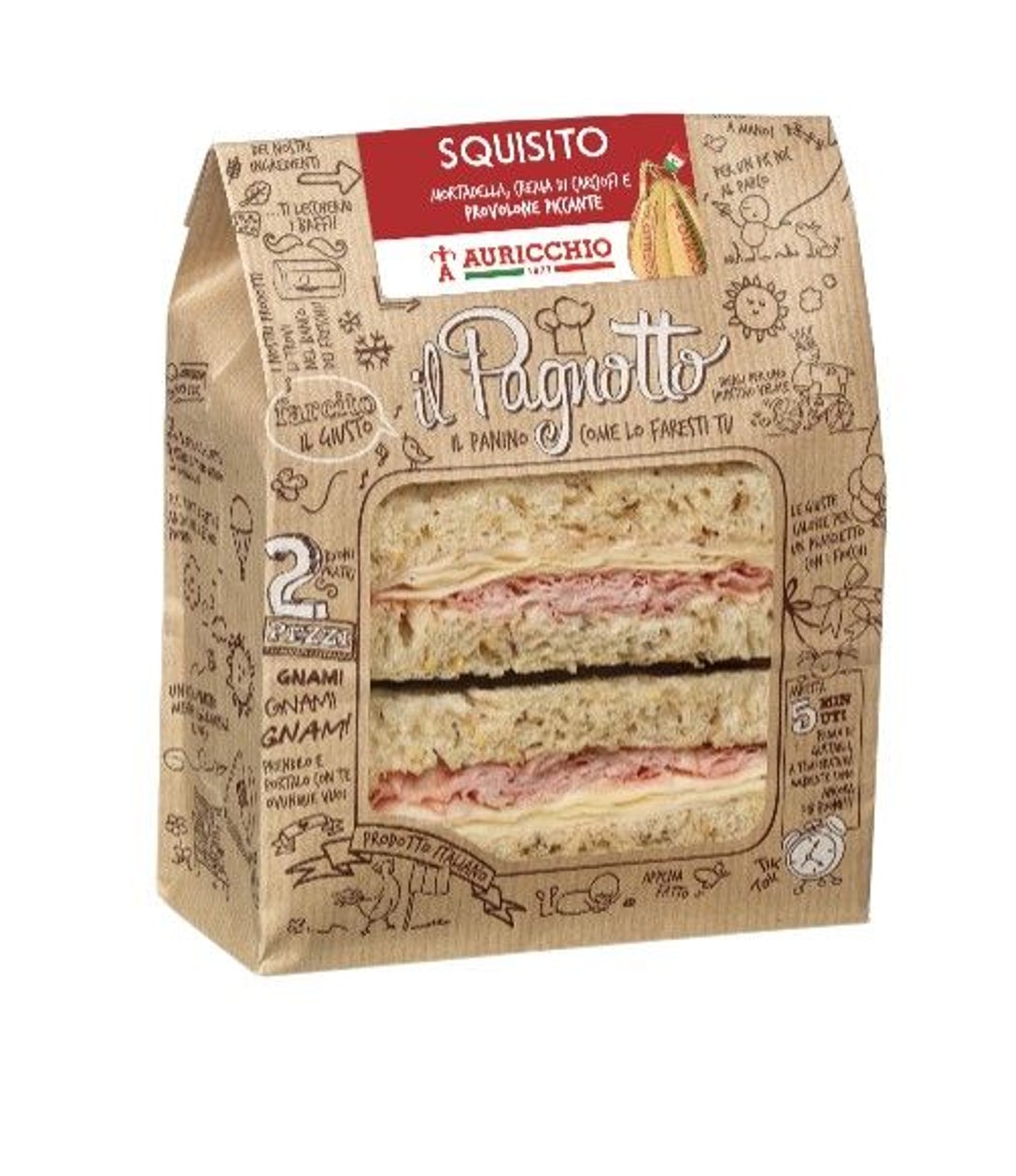 Pagnotto, Squisito Mortadella, 160g