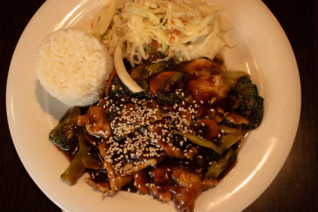 23 Teriyaki chicken