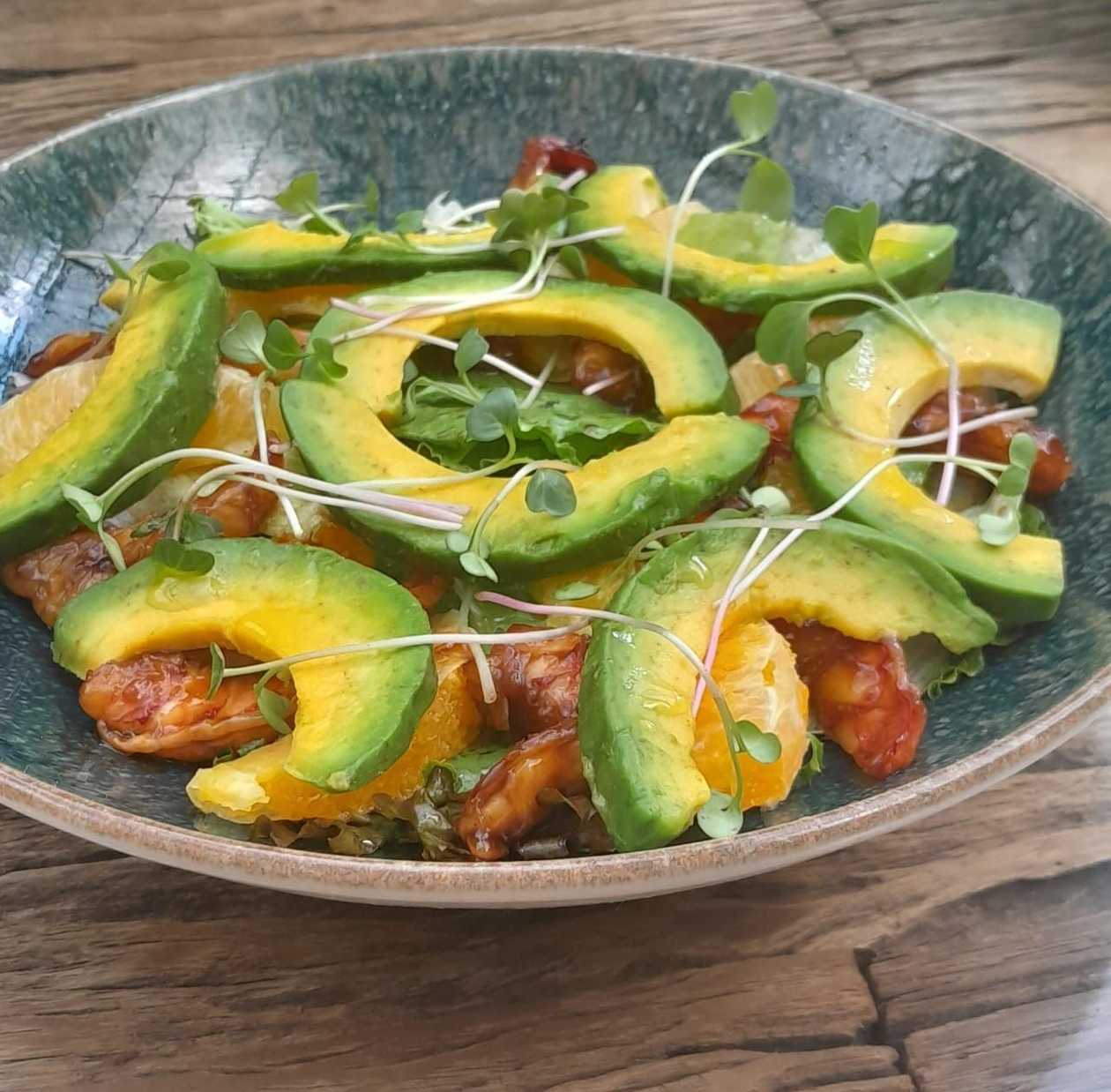 Prawns & Avocado Salad