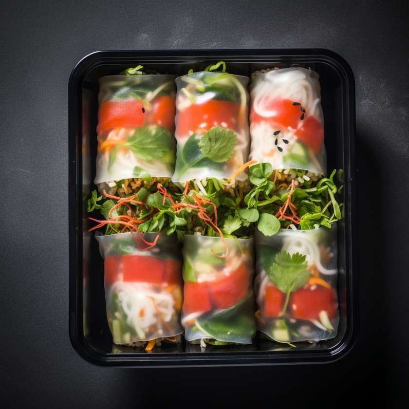 Vegetarian rolls