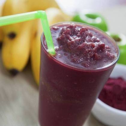 Smoothie de Açaí com Banana