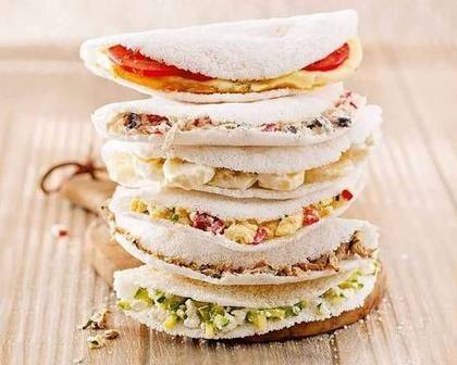 Tapioca com Queijo e Fiambre