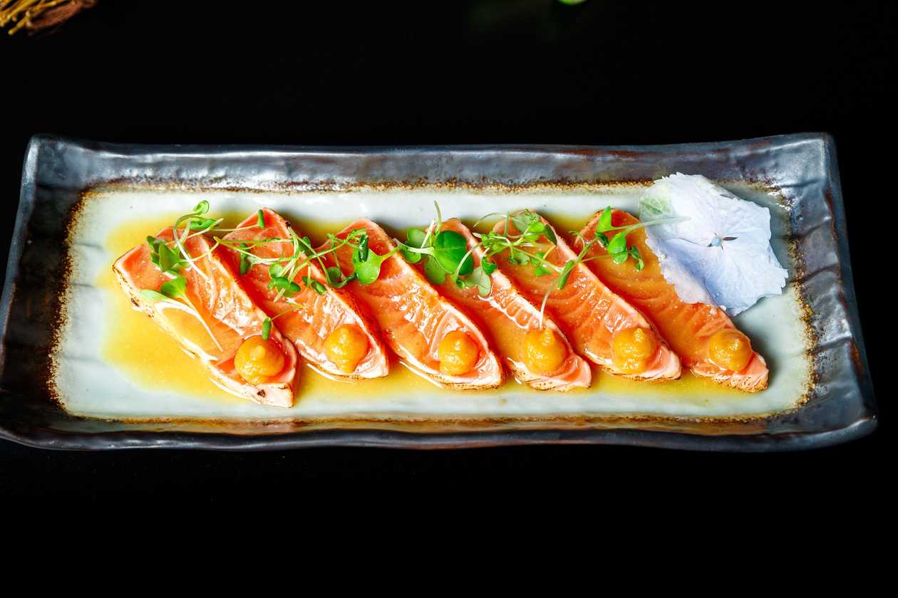 Salmon Tataki