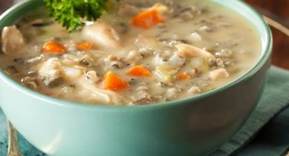 Sweet Corn Chicken Soup