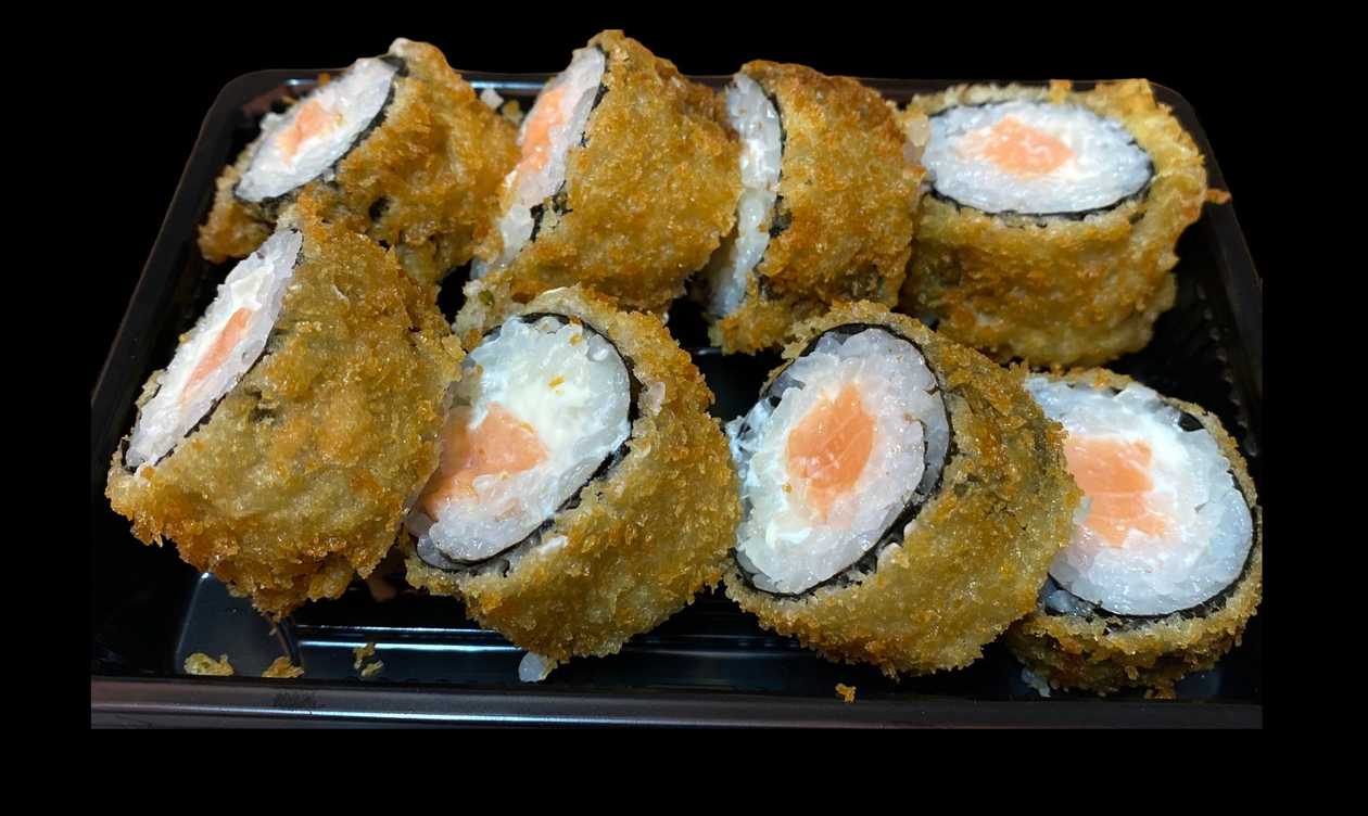 Hot Roll Salmon Philadelphia Sushi