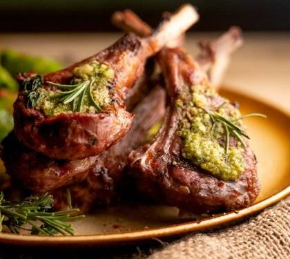 Honey Lamb Chops