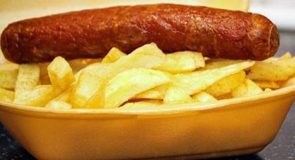 Sausages and Fries