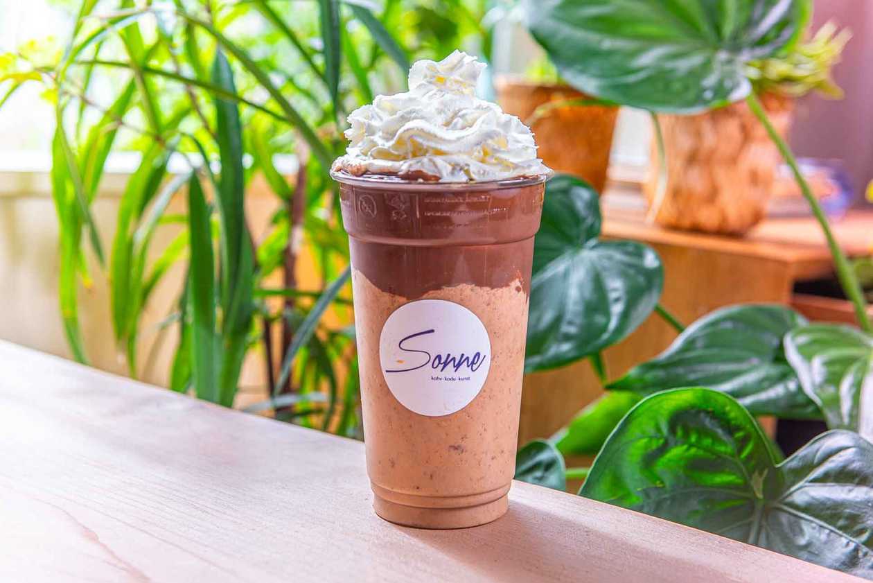 Nutella Frappe Coffee
