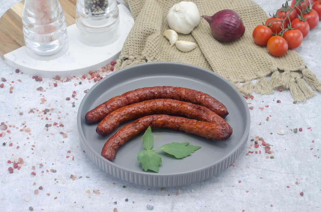 Fried sausages