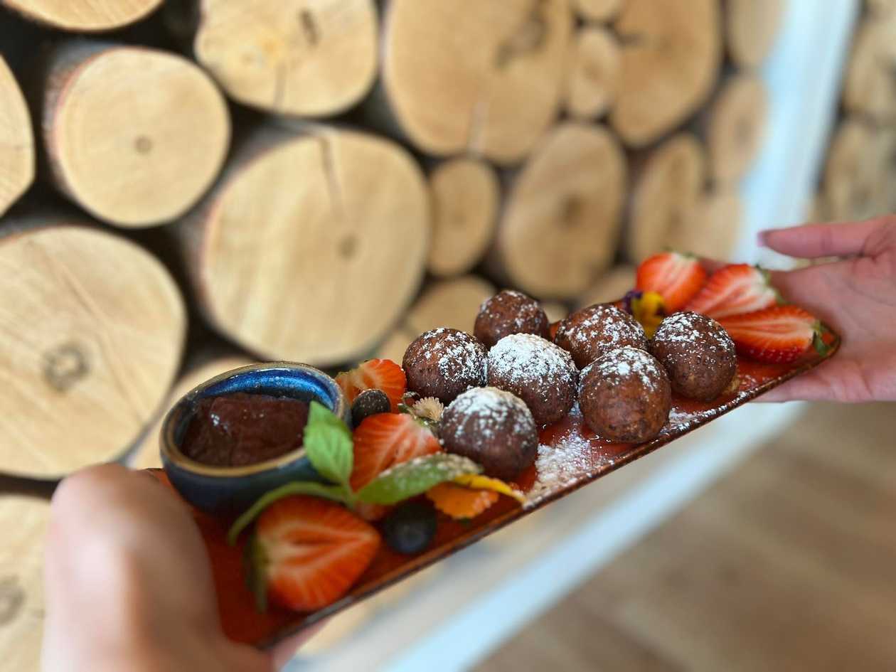 Cottage cheese doughnuts