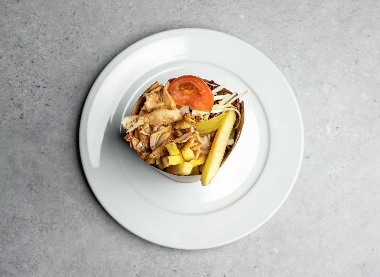 Döner speciál hranolky