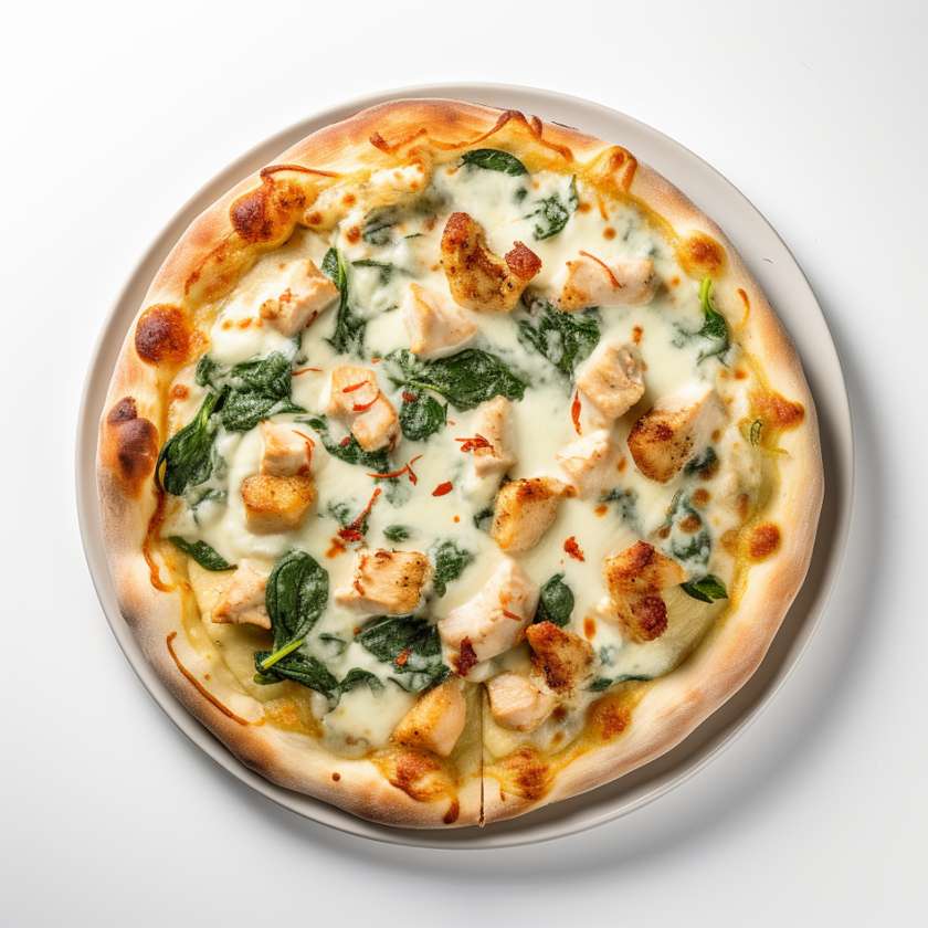 Spinaci pizza
