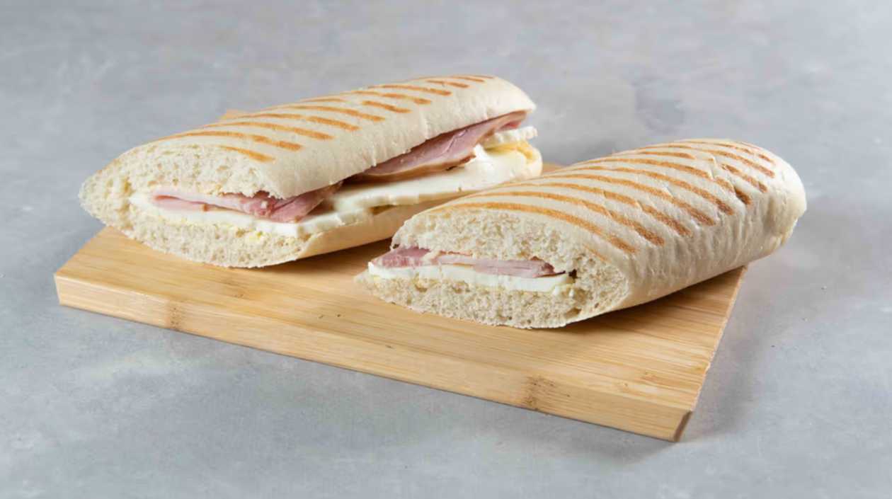 Lountza and Halloumi Panini