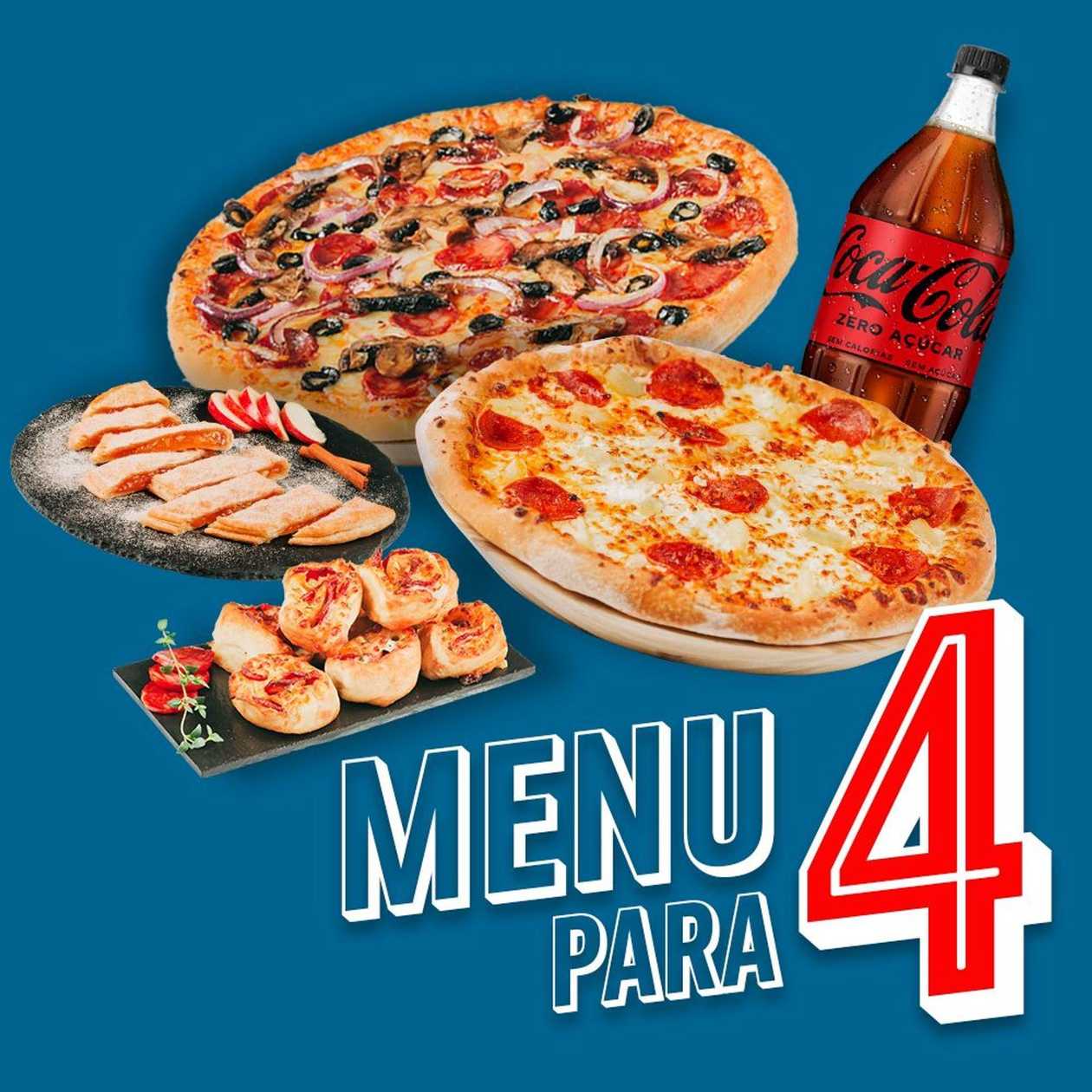 Menu para 4