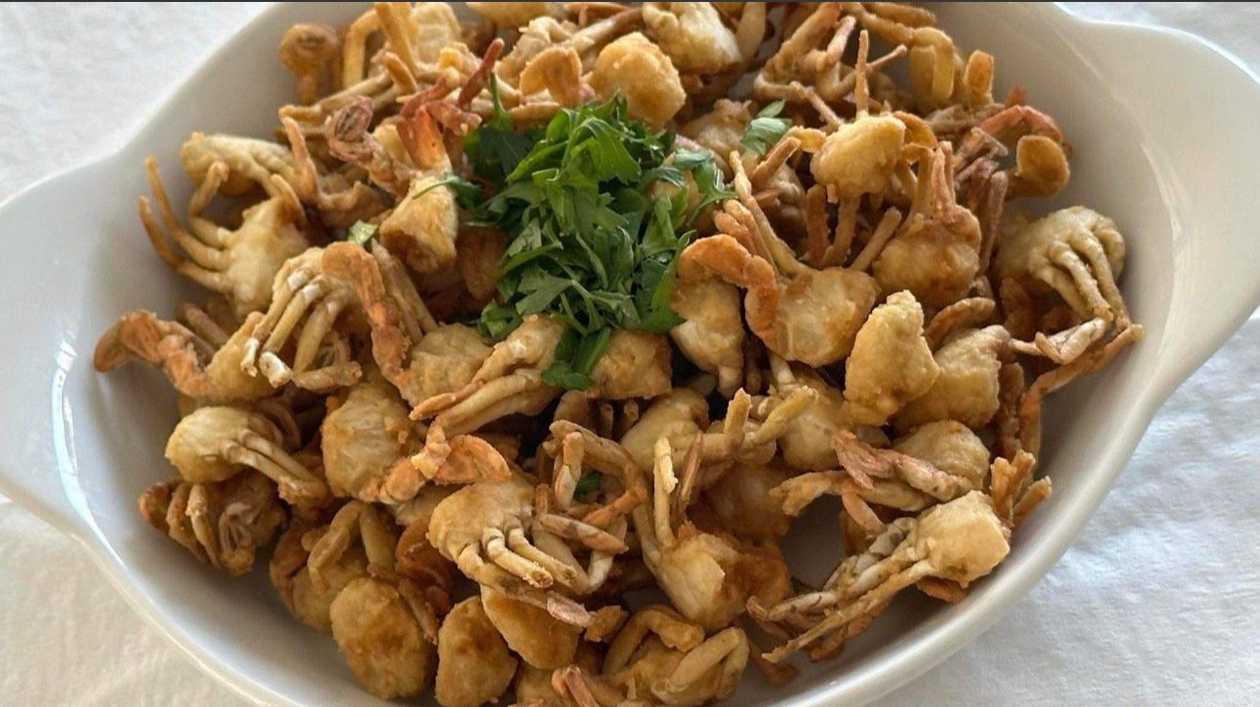 Καβουράκια Τηγανητά!!