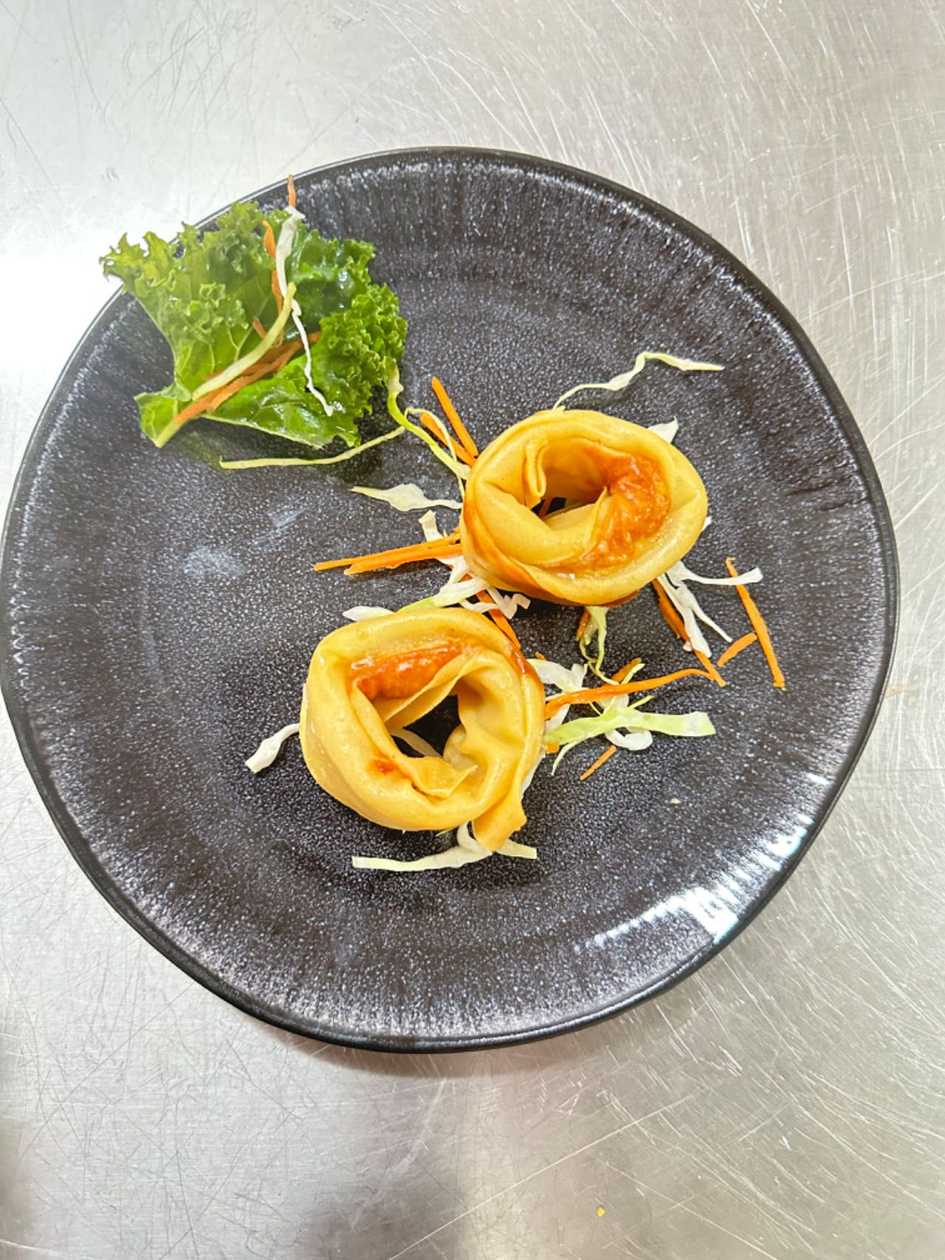 5. Crispy Chicken Wontons