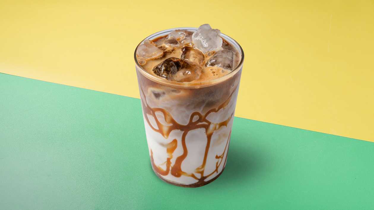 Iced Caramel Latte