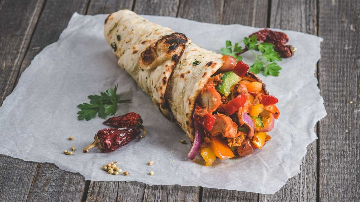 Wrap kombo 3x Chicken tikka wrap a 3x cola za super cenu