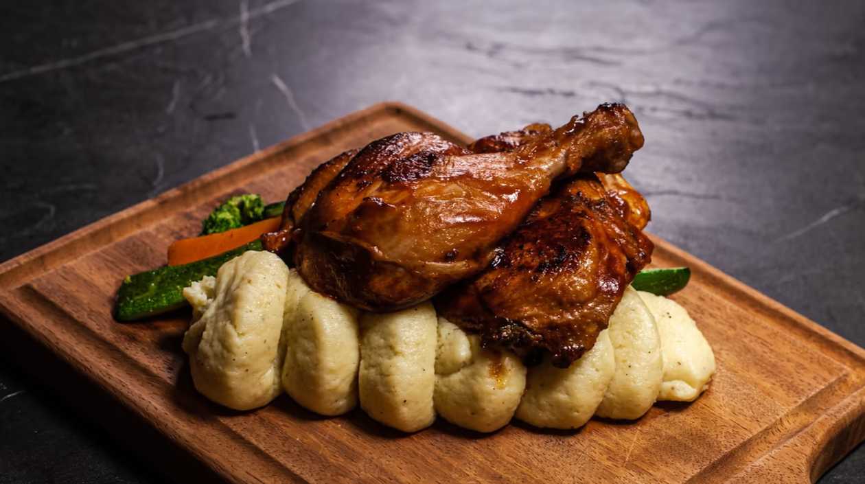 Κοτόπουλο με BBQ