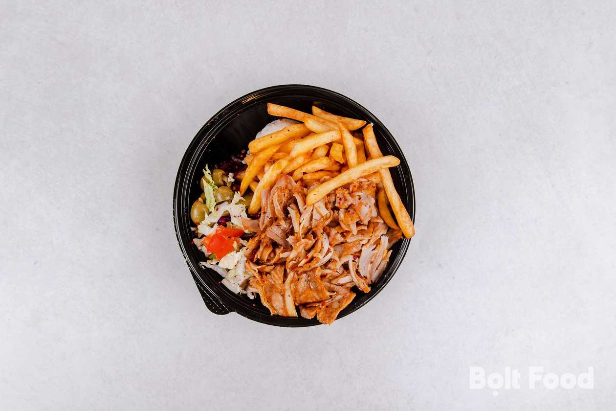 Kebab plate (470-570 g)