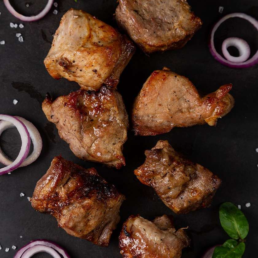 Шашлик зi свинячого ошийка