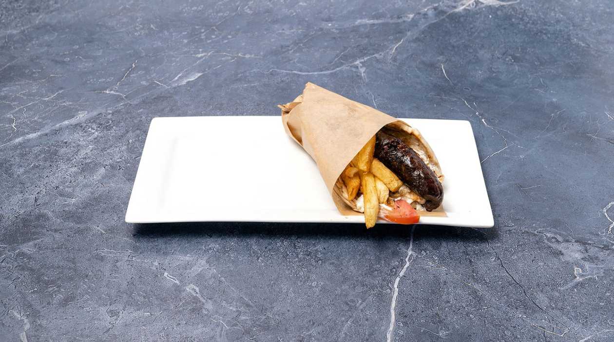 Pastourmas Greek Pita