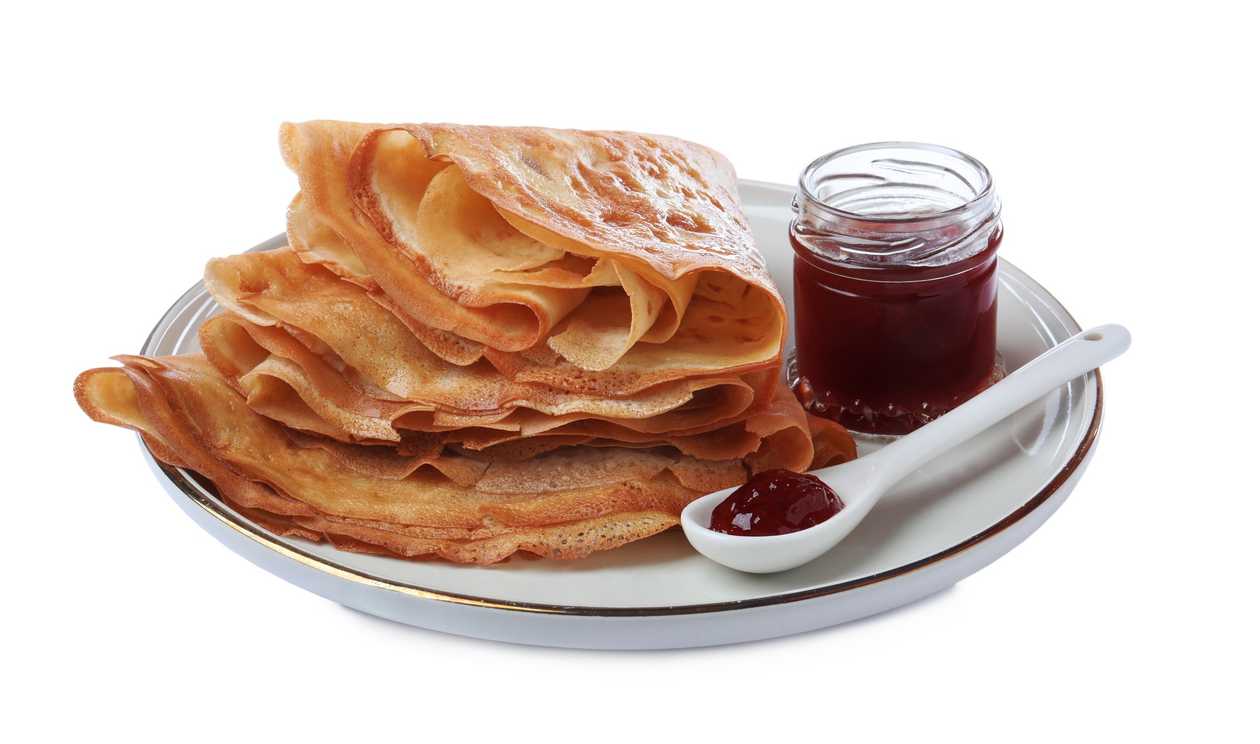 Pancake with Jam
