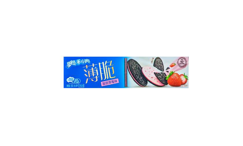 Cepumi Oreo Thin ar zemeņu garšu 95g