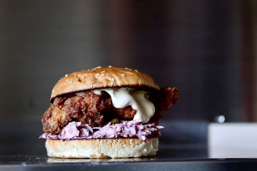 Fried Chicken Burger