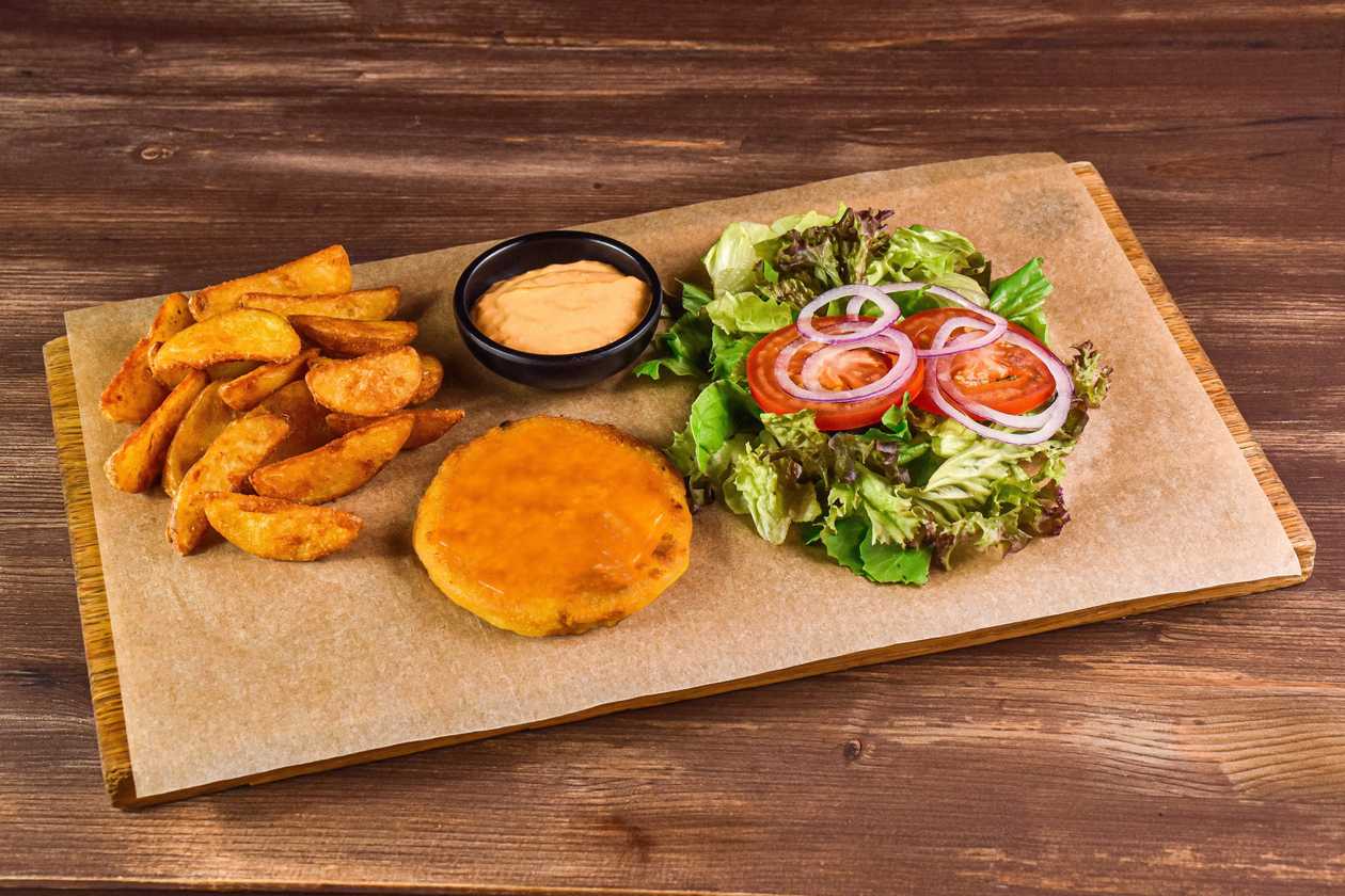 Naked burger Vegetarian Butcher plant-based patty No chicken set