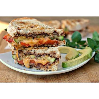 Mexican Veggies Sandwich