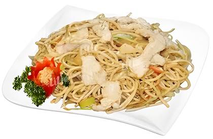 Sichuan fried noodles with pork