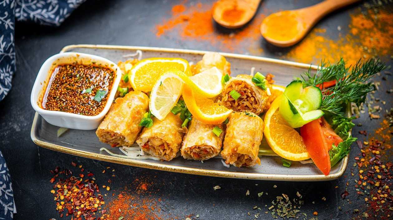 Spring Rolls with Duck