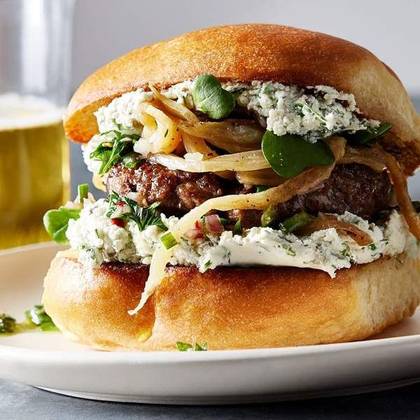 T.N. O (the New Orleans Lamb Burger)